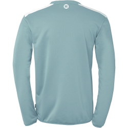 Kempa Emotion 27 Sweatshirt Kinder aqua/wei&szlig; 140