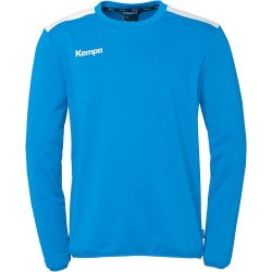 Kempa Emotion 27 Sweatshirt Kinder kempablau/wei&szlig; 152
