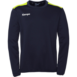 Kempa Emotion 27 Sweatshirt Kinder marine/fluo gelb 152