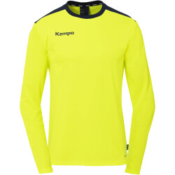 Kempa Emotion 27 Langarmshirt Herren fluo gelb/marine S