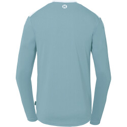 Kempa Emotion 27 Langarmshirt Herren aqua/weiß S