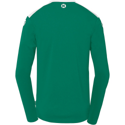 Kempa Emotion 27 Langarmshirt Herren lagune/wei&szlig; M