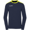 Kempa Emotion 27 langarm Trikot Kinder marine/fluo gelb 152
