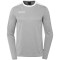 Kempa Emotion 27 Langarmshirt Kinder dark grau melange/weiß 152