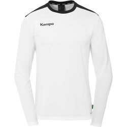 Kempa Emotion 27 Langarmshirt Kinder weiß/schwarz 152