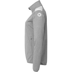 Kempa Emotion 27 Trainingsjacke Damen dark grau melange/weiß M