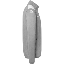 Kempa Emotion 27 Trainingsjacke Herren dark grau melange/wei&szlig; L