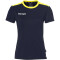 Kempa Emotion 27 Trainingsshirt Damen marine/fluo gelb XS