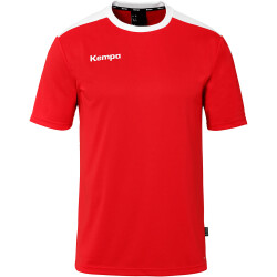Kempa Emotion 27 Trainingsshirt Kinder rot/weiß 116