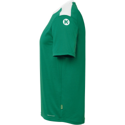 Kempa Emotion 27 Trainingsshirt Kinder lagune/wei&szlig; 152