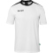 Kempa Emotion 27 Trainingsshirt Kinder wei&szlig;/schwarz 152