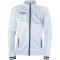 Kempa Wave 26 Poly Trainingsjacke Kinder wei&szlig;/grau 116