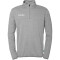 Kempa 1/4-Zip Top Sweatshirt Herren dark grau melange L