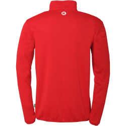 Kempa 1/4-Zip Top Sweatshirt Kinder rot 116