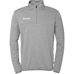 Kempa 1/4-Zip Top Sweatshirt Kinder dark grau melange 116