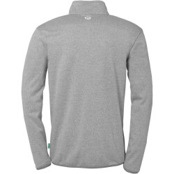 Kempa 1/4-Zip Top Sweatshirt Kinder dark grau melange 116