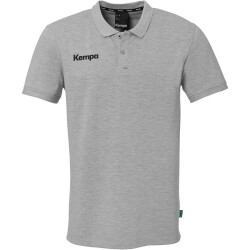 Kempa Prime Poloshirt Herren dark grau melange S