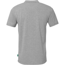 Kempa Prime Poloshirt Herren dark grau melange M