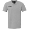 Kempa Prime Poloshirt Herren dark grau melange 4XL