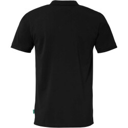 Kempa Prime Poloshirt Herren schwarz S