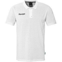 Kempa Prime Poloshirt Kinder weiß 140