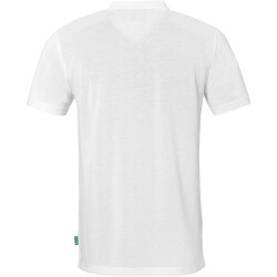 Kempa Prime Poloshirt Kinder weiß 140