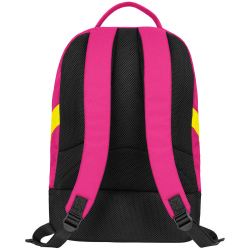 JAKO Iconic Rucksack 163 - pink/schwarz/neongelb