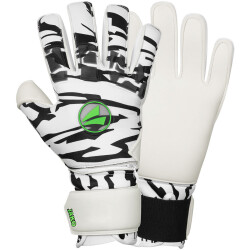 JAKO Animal WRC Protection Torwarthandschuhe mit Fingerschutz 014 - weiß/schwarz/neongrün 7