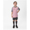 JAKO Iconic kurzarm Trikot Kinder 171 - dusky pink/soft grey/anthra light 116