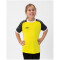 JAKO Iconic kurzarm Trikot Kinder 326 - soft yellow/schwarz 116