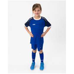 JAKO Iconic kurzarm Trikot Kinder 414 - sportroyal/marine 128