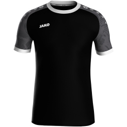 JAKO Iconic kurzarm Trikot Kinder 801 - schwarz/anthrazit...