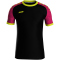 JAKO Iconic kurzarm Trikot Kinder 805 - schwarz/pink/neongelb 128
