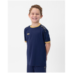 JAKO Iconic kurzarm Trikot Kinder 939 - navy/marine/gold 116