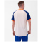 JAKO Iconic kurzarm Trikot 017 - wei&szlig;/sportroyal/neonorange S