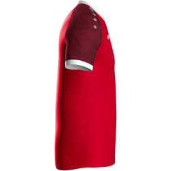 JAKO Iconic kurzarm Trikot 113 - sportrot/weinrot S