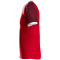 JAKO Iconic kurzarm Trikot 113 - sportrot/weinrot S