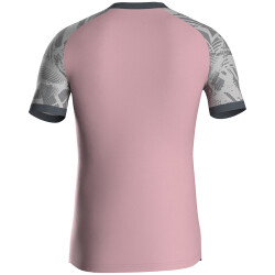 JAKO Iconic kurzarm Trikot 171 - dusky pink/soft grey/anthra light L
