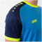 JAKO Iconic kurzarm Trikot 444 - JAKO blau/marine/neongelb S