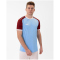 JAKO Iconic kurzarm Trikot 457 - lightblue/weinrot S