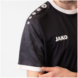 JAKO Iconic kurzarm Trikot 801 - schwarz/anthrazit M