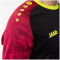 JAKO Iconic kurzarm Trikot 805 - schwarz/pink/neongelb S