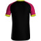 JAKO Iconic kurzarm Trikot 805 - schwarz/pink/neongelb M