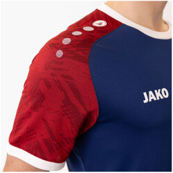 JAKO Iconic kurzarm Trikot 938 - navy/chili red L