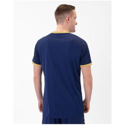 JAKO Iconic kurzarm Trikot 939 - navy/marine/gold L