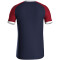 JAKO Iconic kurzarm Trikot 938 - navy/chili red XXL