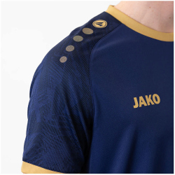 JAKO Iconic kurzarm Trikot 939 - navy/marine/gold XXL