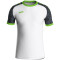 JAKO Iconic kurzarm Trikot Kinder 014 - weiß/schwarz/neongrün 116