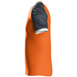 JAKO Iconic kurzarm Trikot 351 - neonorange/schwarz S