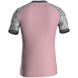 JAKO Iconic kurzarm Trikot 171 - dusky pink/soft grey/anthra light 3XL